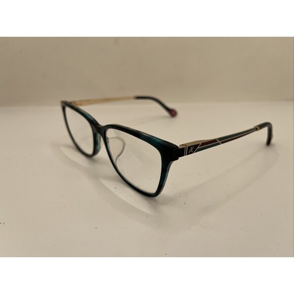 Valea Eyeglasses GUO VYA006 Col OXAT Designer Frames Only Green 53-16-140 - Picture 3 of 6